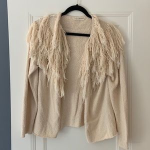 Ulla Johnson unique cream cardigan. Size small